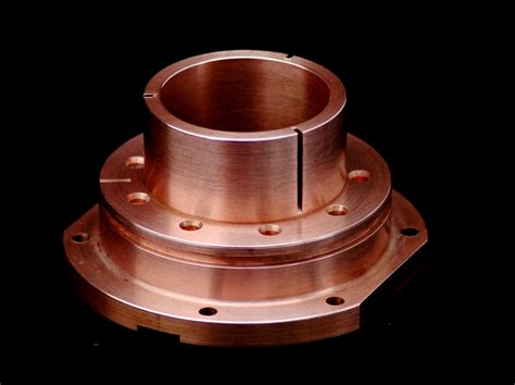 Copper CNC machining service 